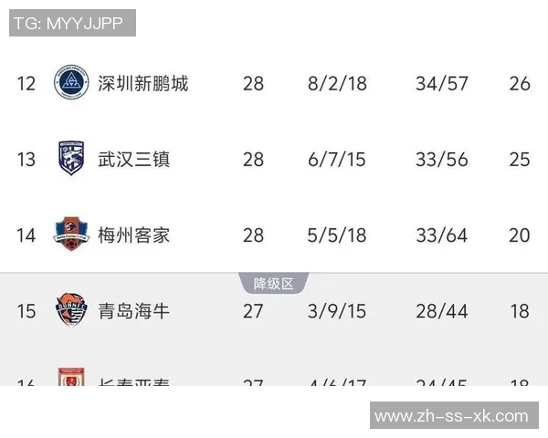 深圳新鹏城保级形势乐观趋势显示即将成功上岸